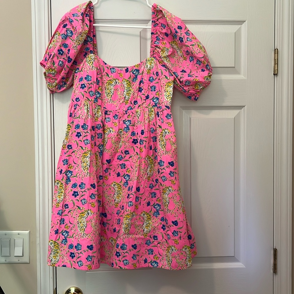 Pink and Tigers Lily Pulitzer dress